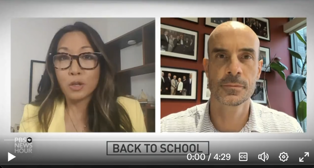 PBS Interview on Indoor Air Quality in Schools